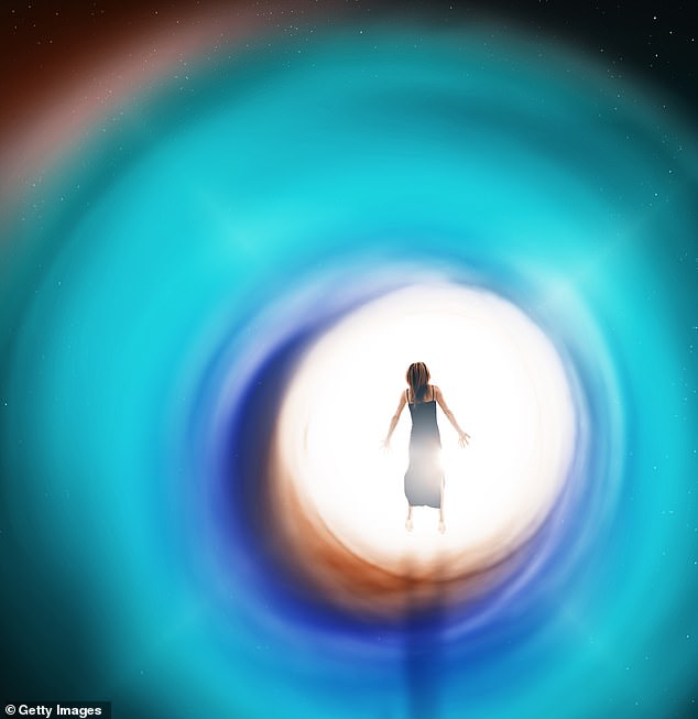 Near-death experiencers often recount a feeling that they physically entered a different realm of consciousness as their body was dying (Stock Image)
