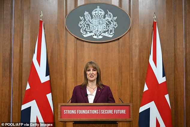 Rachel Reeves 'U-turns and ABANDONS plot to raise income tax Rachel Reeves, pictured last week, has abandoned her plan to raise income tax in the Budget, it was reported last night