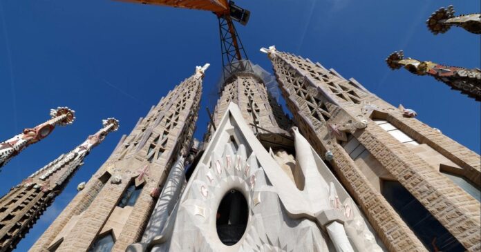 Spanish architect Antoni Gaudi's life's work reaches new heights Spanish architect Antoni Gaudi's life's work reaches new heights