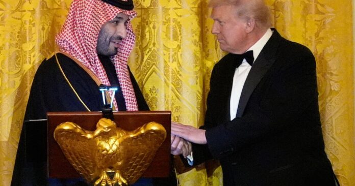 Trump says he's making Saudi Arabia a major non-NATO ally Trump says he's making Saudi Arabia a major non-NATO ally