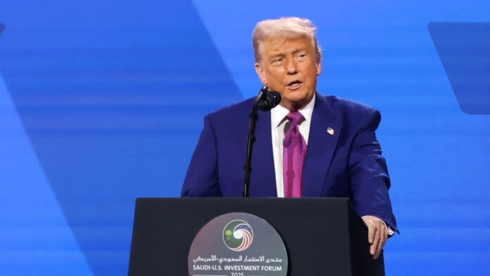 Trump speaks at U.S.-Saudi Investment Forum