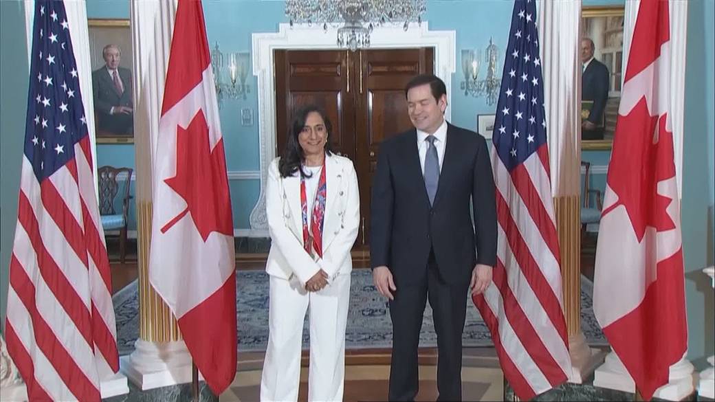 Click to play video: 'Business Matters: Top diplomats from G7 countries meet in Canada'