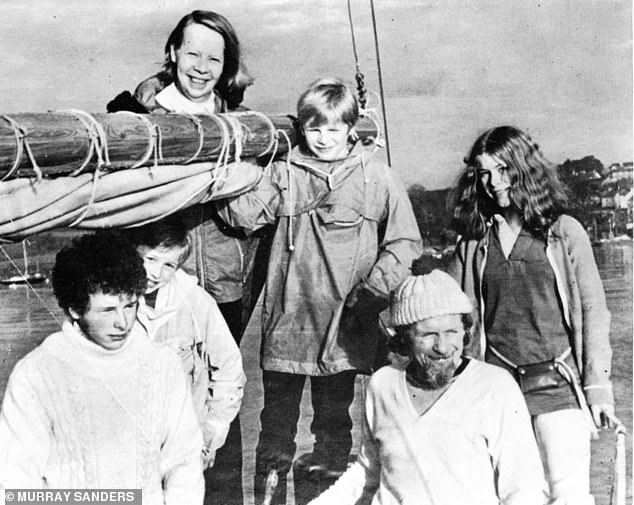'We promised not to eat each other': Adrift for 38 The Robertson family (pictured) had been sailing around the world for 18 months when their boat was attacked by three killer whales