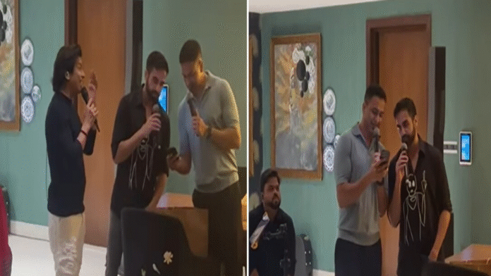 Who said money can’t buy happiness? Netizens react as Nikhil The Zerodha co-founders were seen enjoying a karaoke session at home.