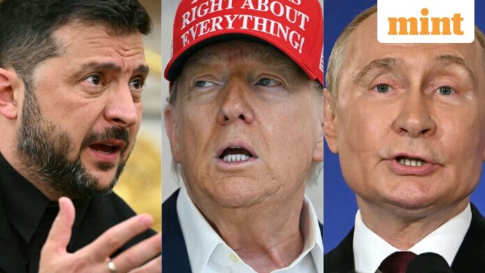 Reports of a secret US-Russia 28-point peace plan have raised concerns in Ukraine and Europe, as the proposal may involve ceding territory and scaling back military aid. (Photo by Mandel NGAN and ANDREW CABALLERO-REYNOLDS / AFP)