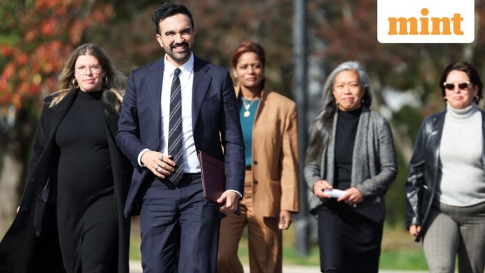 Zohran Mamdani open to speaking with Trump; assures New York New York City mayor-elect Zohran Mamdani attends a press conference at the Unisphere in the Queens borough of New York City, U.S., November 5, 2025.